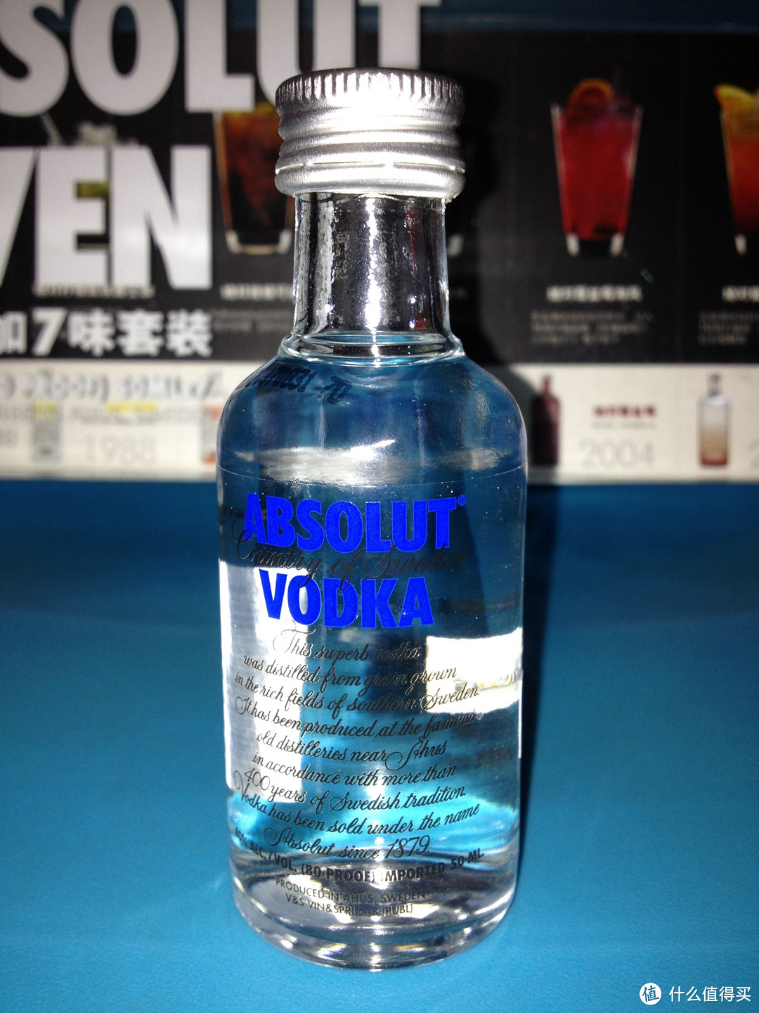 可以召唤神龙的七色葫芦娃：ABSOLUT VODKA  绝对伏特加 7瓶*50ml 迷你装