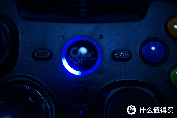 logo表示当前状态，比如插PS3是左上角的1号灯亮