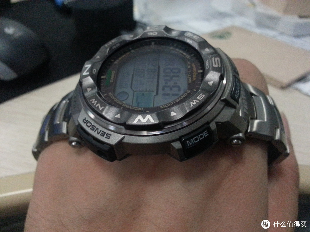 钛金侠出动——CASIO 卡西欧 PRW2500T-7 登山系列 男款腕表到货开箱