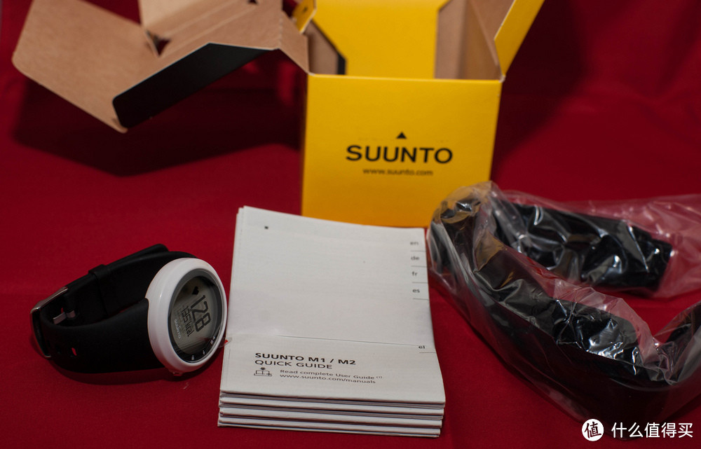 SUUNTO 松拓 M1黑白配锻炼中性表