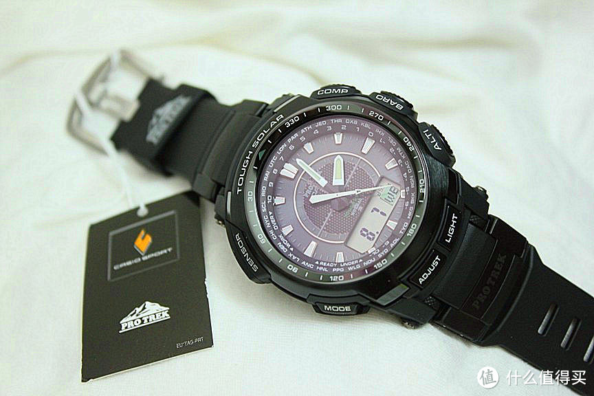 CASIO PRO TREK 太阳能六局电波表 PRW-5100-1