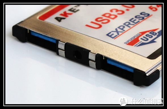 AKE笔记本Express转USB3.0扩展卡ExpressCard 54mm NEC芯片，让老爷机也能享受飞一般的速度