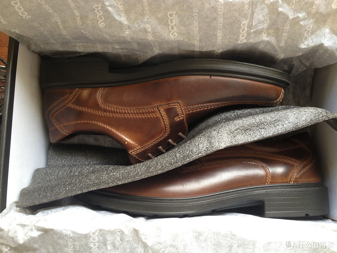 我的第一双正装皮鞋：ECCO 爱步 Helsinki Oxford 男士正装皮鞋
