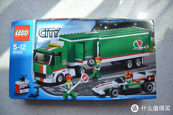 德国亚马逊入的 lego 乐高 city 60025 formel1 卡车