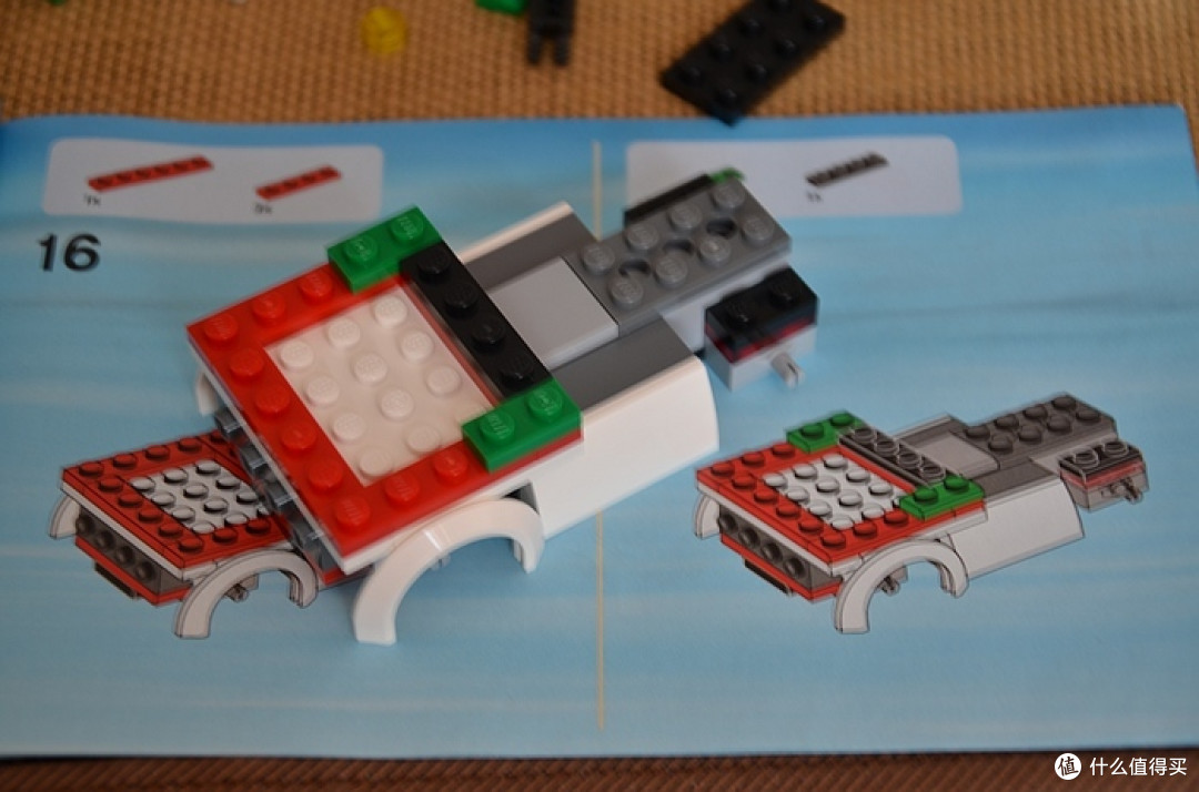 德国亚马逊入的 lego 乐高 city 60025 formel1 卡车