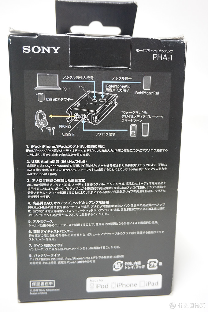 随身毒物----SONY 索尼 PHA-1 耳放 到手晒单