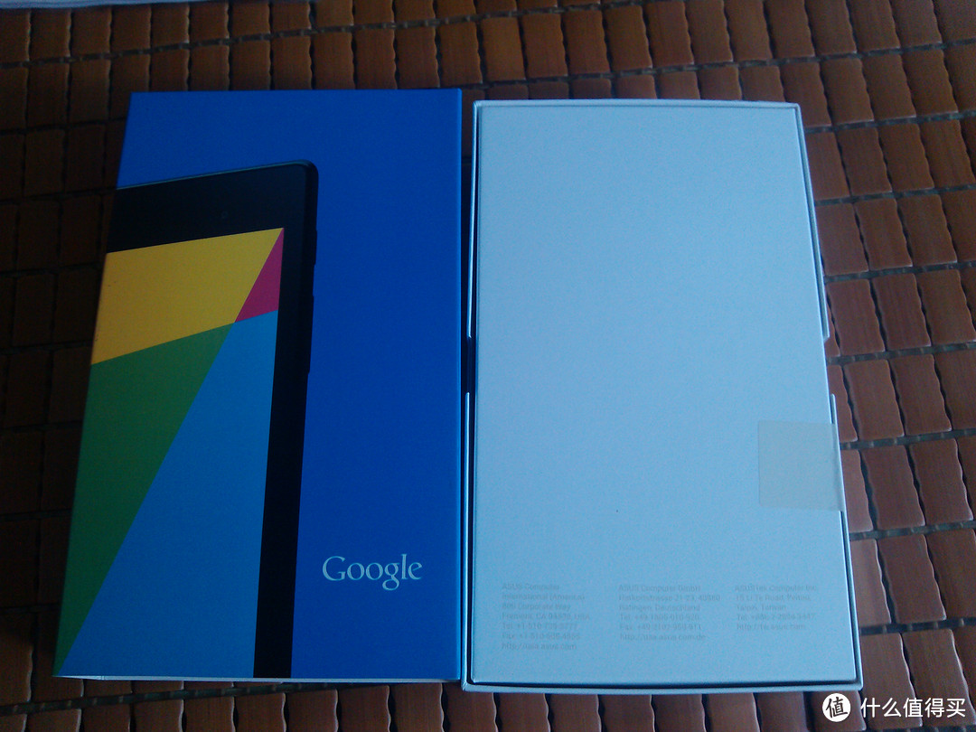 Google 谷歌 新Nexus7 平板电脑 只谈谈发现的小问题