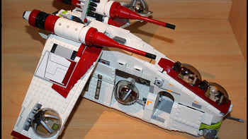 LEGO 乐高 StarWar Gunship 星球大战系列 75021 共和国炮艇 开箱&搭建（很多图！）