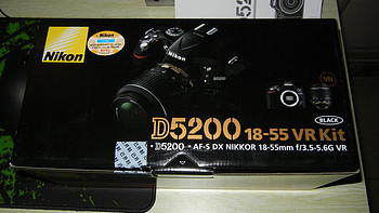 第一次买单反，Nikon 尼康 D5200 单反套机