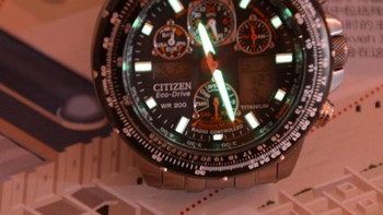 买了个表——Citizen 西铁城 Skyhawk 超级空中之鹰 男款腕表 JY0010-50E 钛链版入手晒单