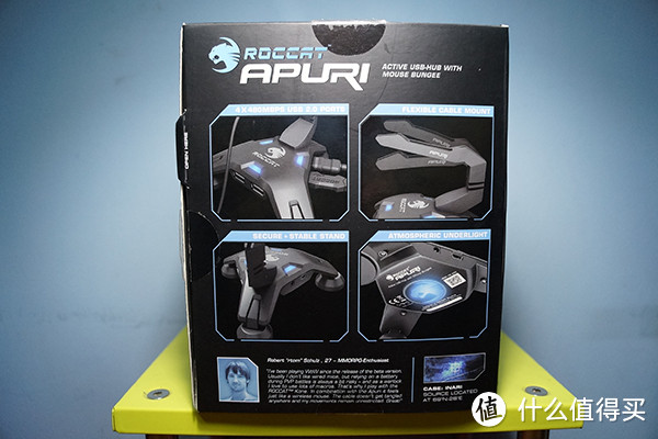 Roccat Apuri 冰豹线夹 巨蝎桌面助理