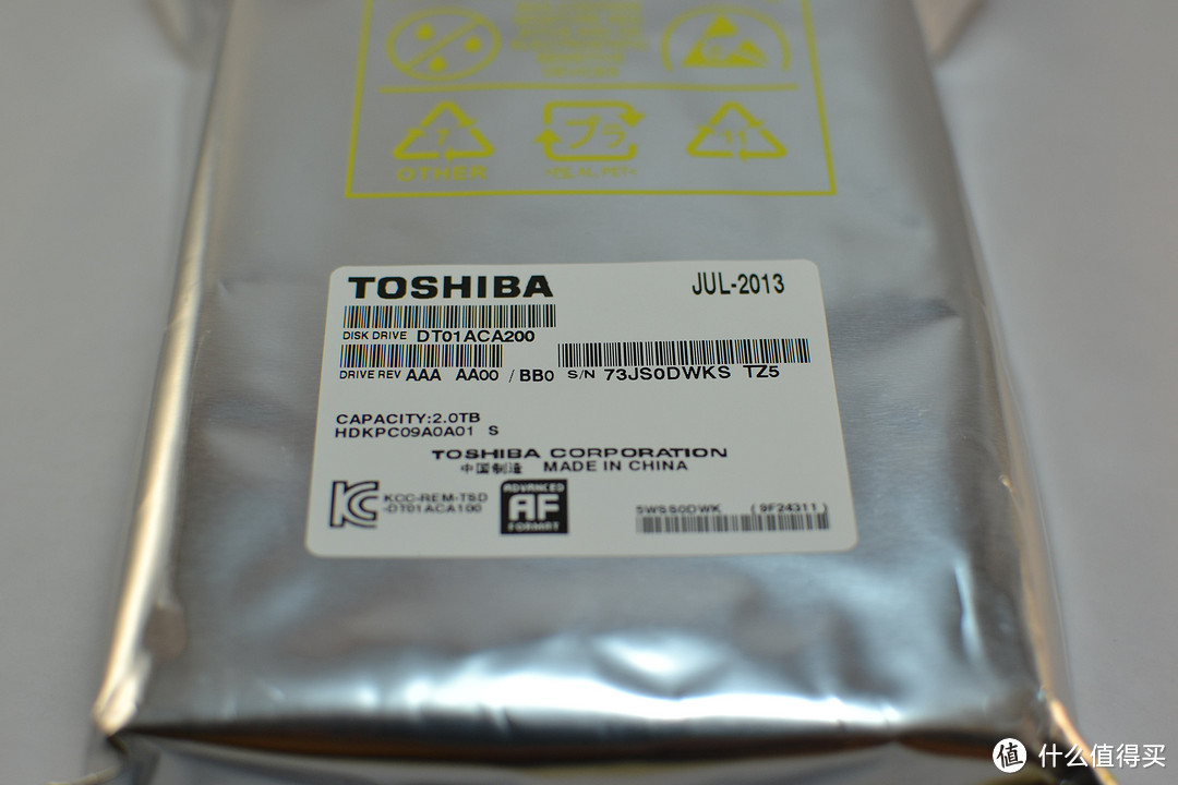 我的这款TOSHIBA 东芝 2TB DT01ACA200 7200转64M 台式机硬盘，体质是不是弱爆了