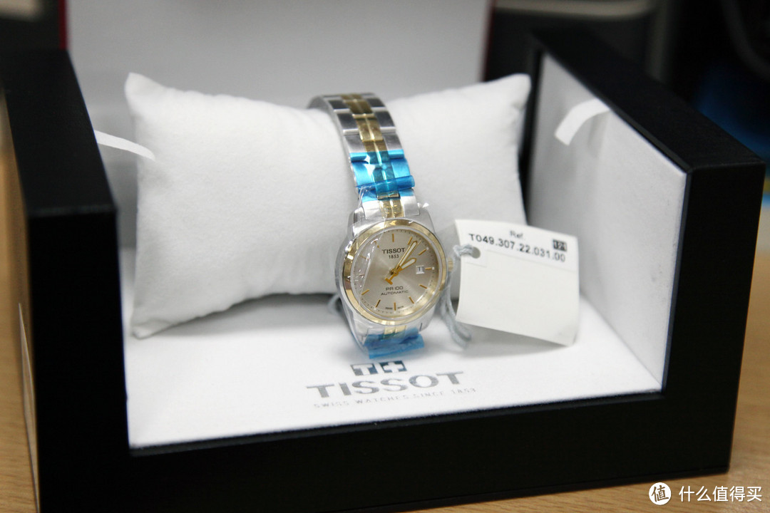 亚马逊购入4.4折 Tissot 天梭 PR100机械女表 T049.307.22.031.00