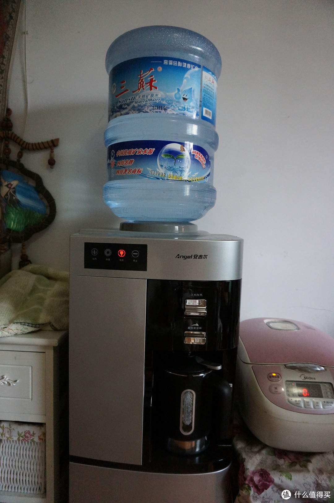 饮水机真是我自己买的——安吉尔 饮水机 Y1088LK-XQJ