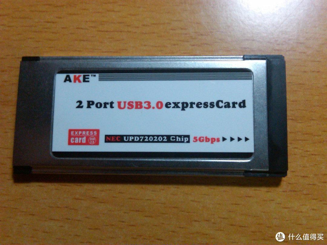 AKE 笔记本 Express转USB3.0 扩展卡测速及驱动