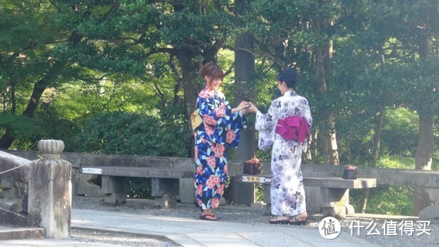 清水寺的日本妞