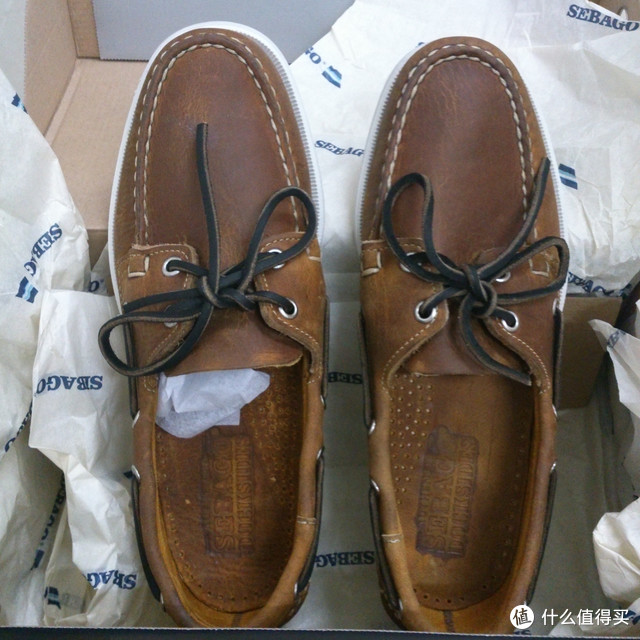 Sebago 男款船鞋 胖蹄毛裤秀