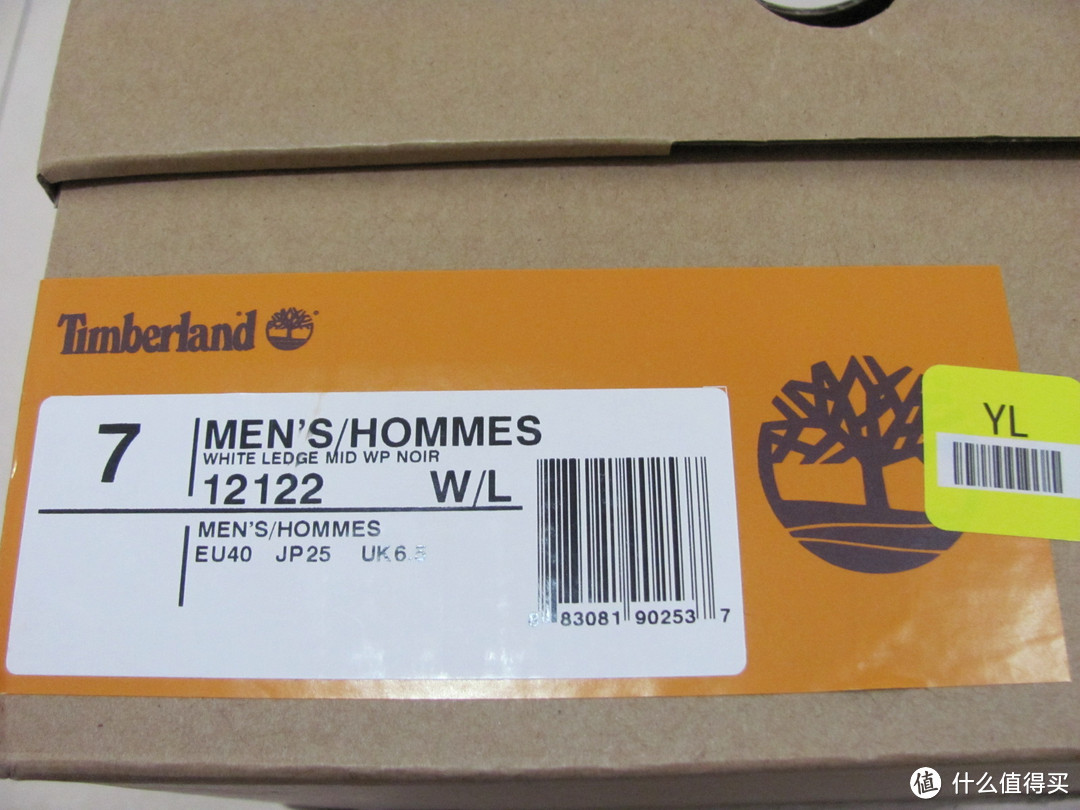 我的第一双天木兰--晒2月下单今天收到的 Timberland 男士防水中筒靴