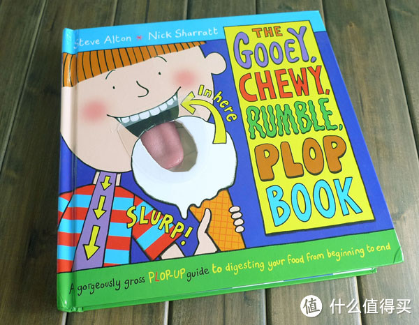 开肠破肚重口味立体书   慎入：《The gooey chewy rumble plop book》