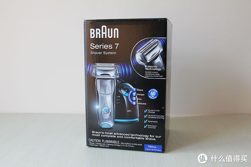 屌丝的逆袭—— BRAUN 博朗 Shaver Series7 790cc 旗舰剃须刀 入手小评