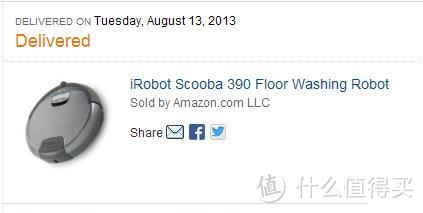 iRobot Scooba 390 扫地机器人