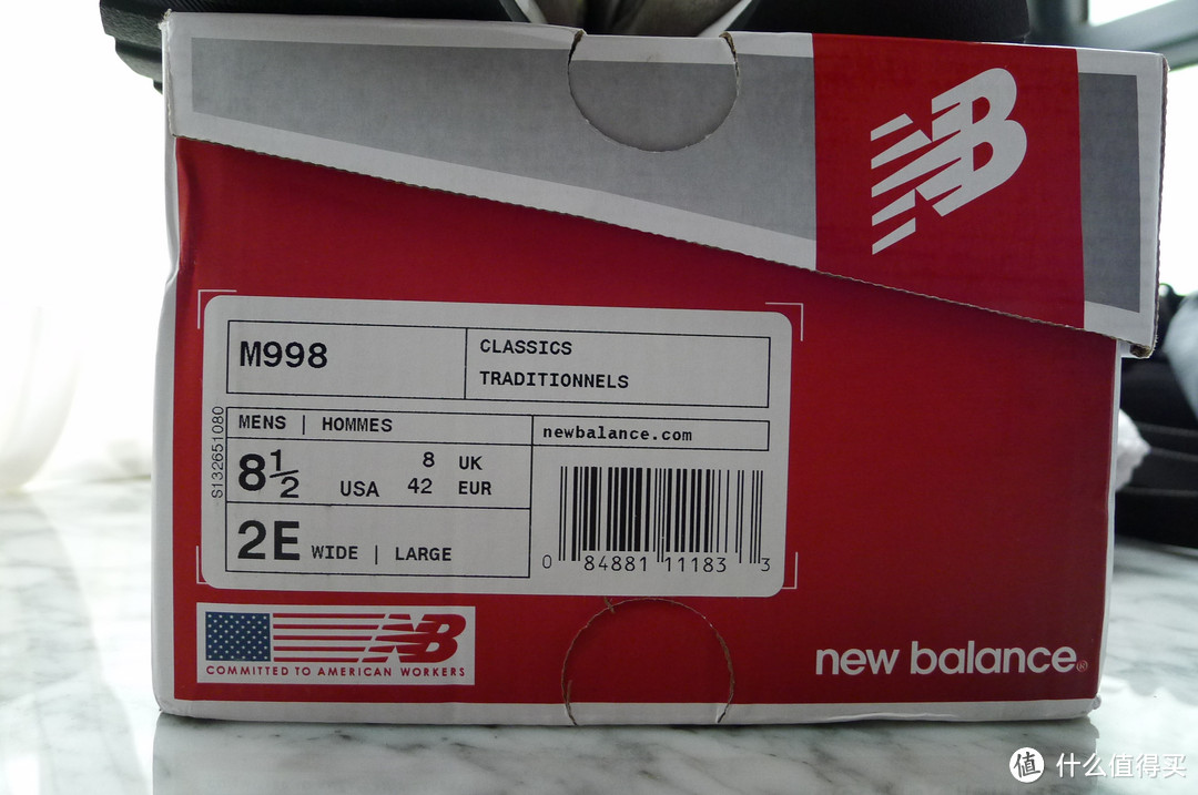 美产 New Balance 新百伦 M998 GR Classic 男款 总统慢跑鞋 大了一码伤心啊~