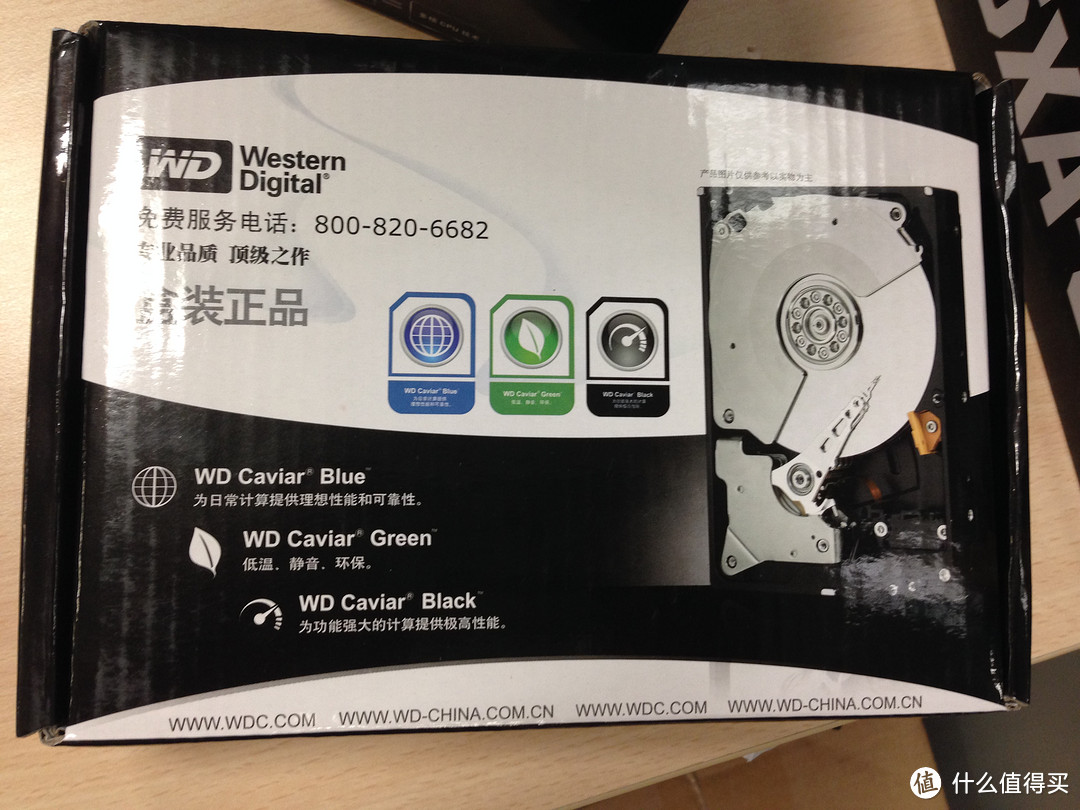 西部数据(WD)蓝盘 1TB SATA6Gb/s 7200转64M 台式机硬盘   -----白菜价格啊真心是。。。