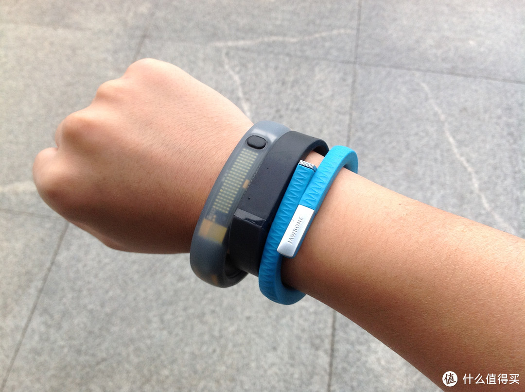 Fitbit Flex、Jawbone UP2、Nike Fuelband