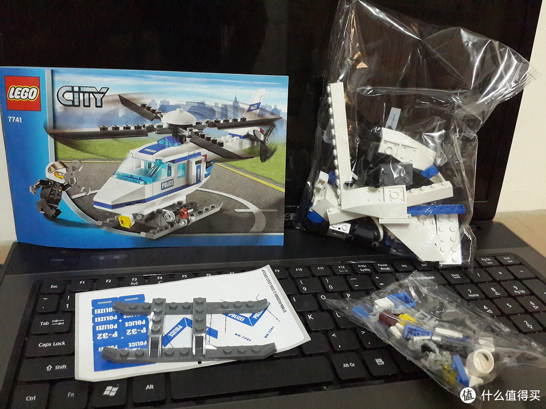 lego乐高警队直升机7741