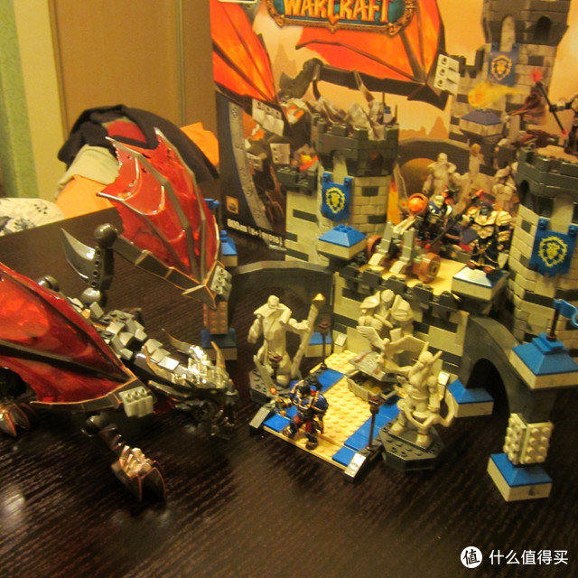 Mega Bloks 美家宝 魔兽世界 Deathwing\'s Stormwind Assault 暴风城大门 死亡之翼
