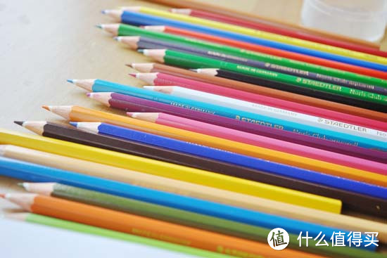 Staedtler 施德楼 14410NM24 24色筒装水溶性彩色六角铅笔