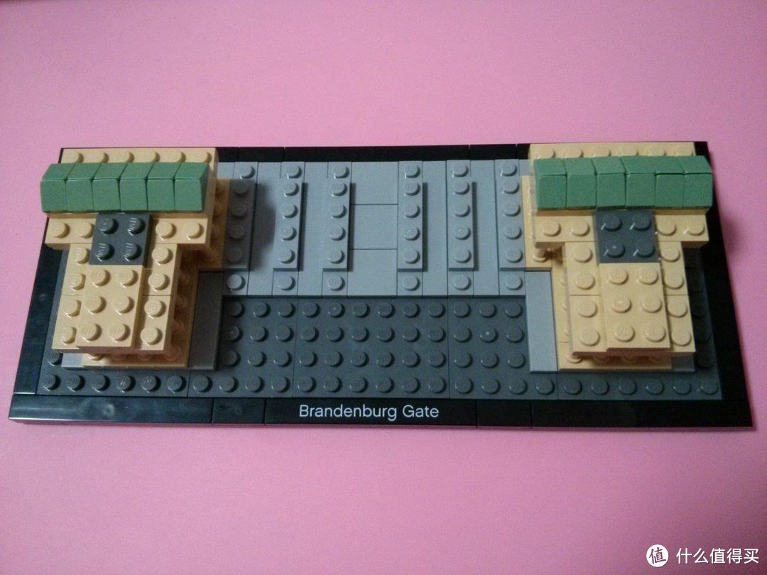 晒一下这个 LEGO 乐高 21011 德国勃兰登堡门