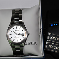 Seiko 精工 SGG709 Titanium Case and Bracelet 男款钛金属石英表