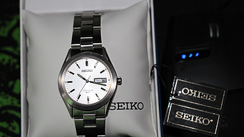 Seiko 精工 SGG709 Titanium Case and Bracelet 男款钛金属石英表