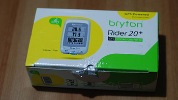 Bryton 百锐腾专业户外GPS自行车码表Rider20+
