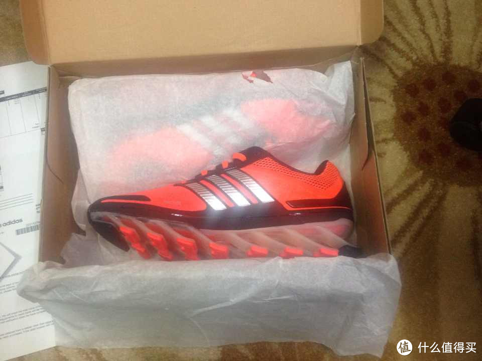 购于美国官网的 adidas 阿迪达斯 springblade