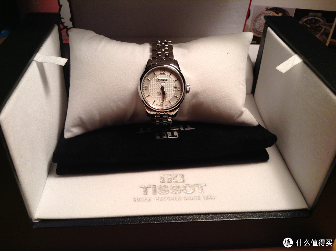 免税店就是不怕假——TISSOT 天梭 力洛克系列 T41.1.183.34 女士自动机械表