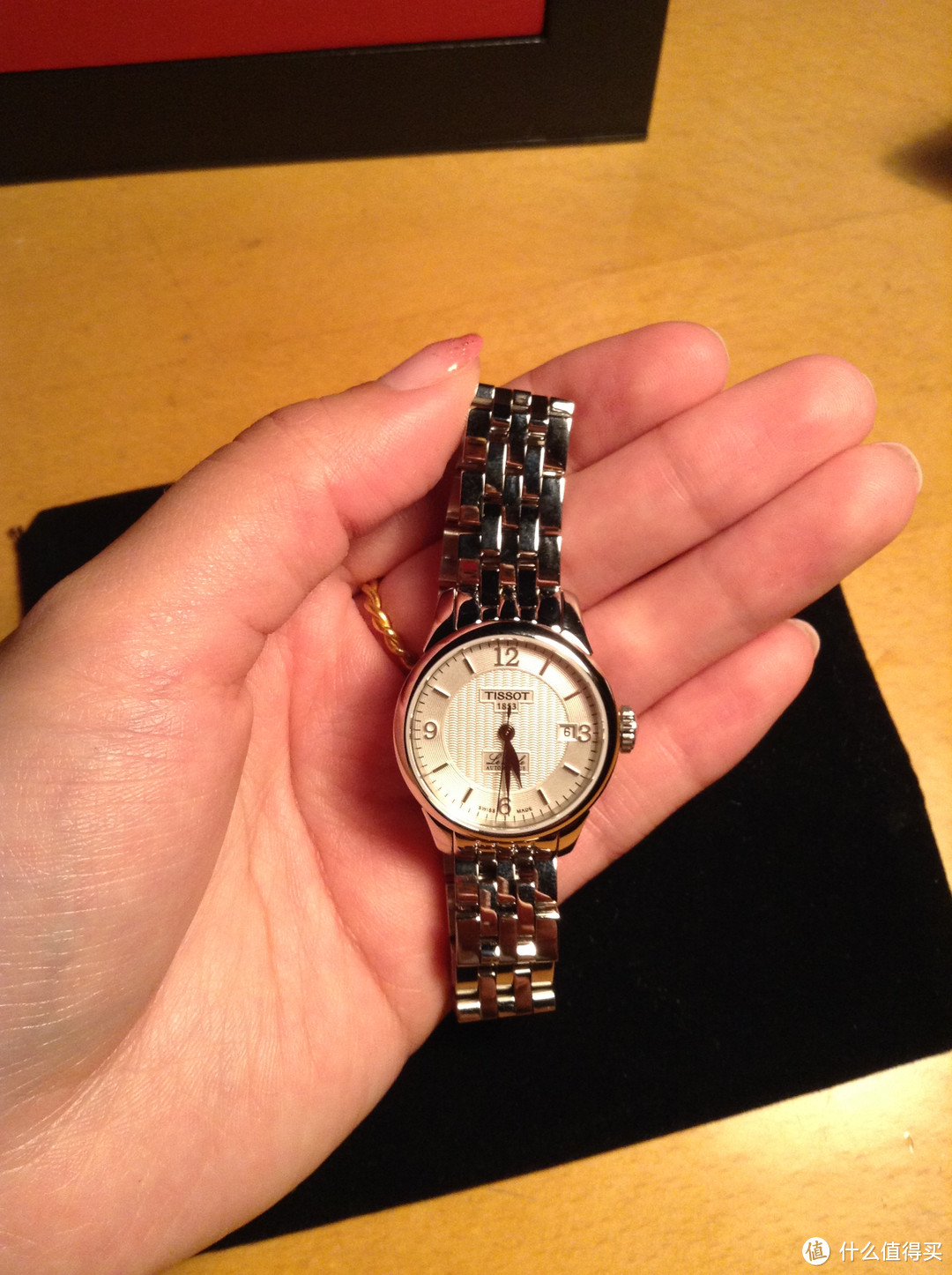 免税店就是不怕假——TISSOT 天梭 力洛克系列 T41.1.183.34 女士自动机械表