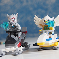 LEGO 乐高 chima 系列 30250白眉鹰王 和 30251 鬼面狼王 拼砌包