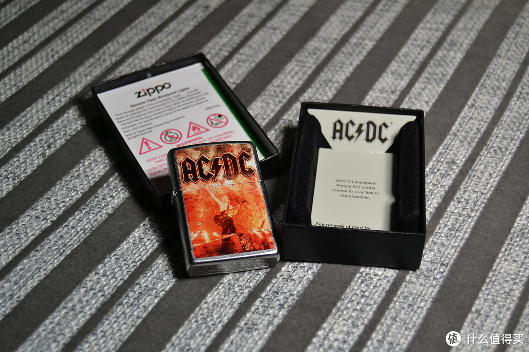 zippo 打火机花砂射印-ACDC之火红摇滚 28454