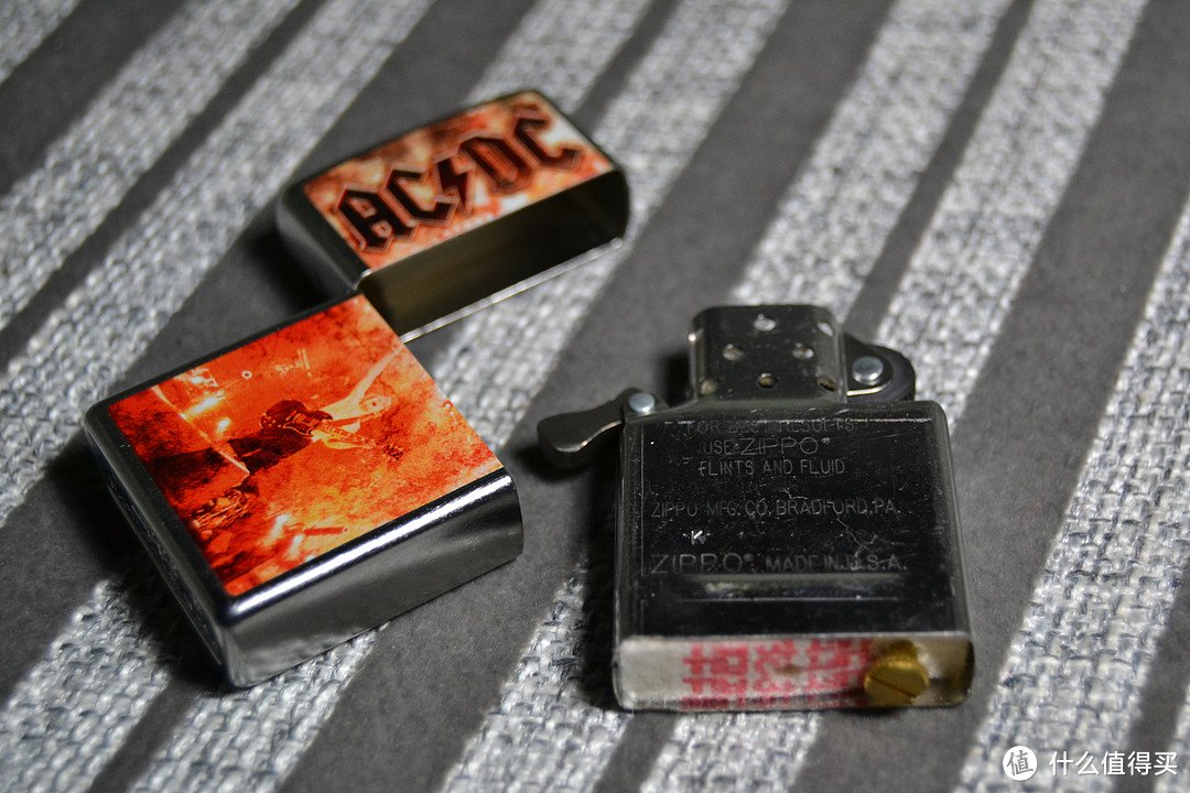 zippo 打火机花砂射印-ACDC之火红摇滚 28454