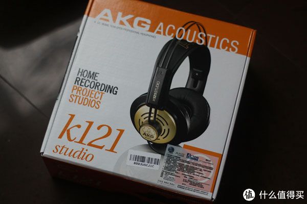 AKG 爱科技 K121S 专业监听耳机+电音 DX-122