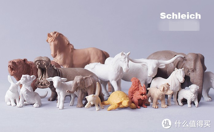 素模+散货 来晒晒我的 Schleich 思乐 动物模型