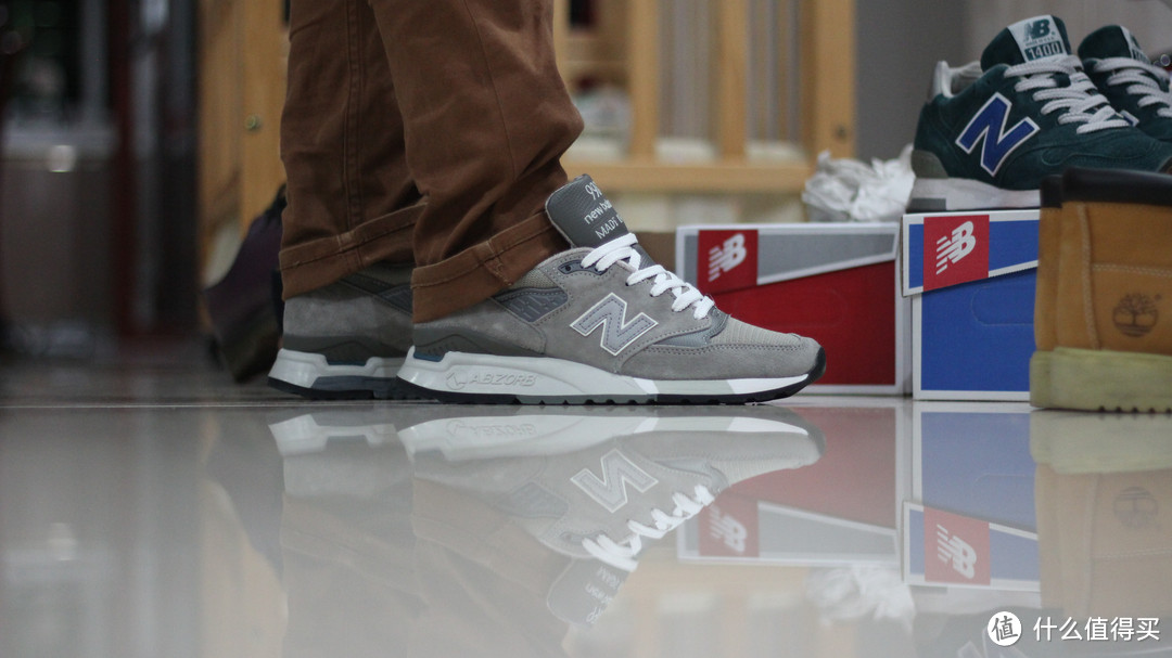 晒下New Balance 新百伦 M998 GR Classic 男款 总统慢跑鞋 随便贴下海淘买的其他鞋子