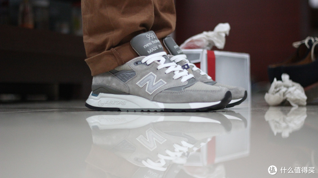 晒下New Balance 新百伦 M998 GR Classic 男款 总统慢跑鞋 随便贴下海淘买的其他鞋子