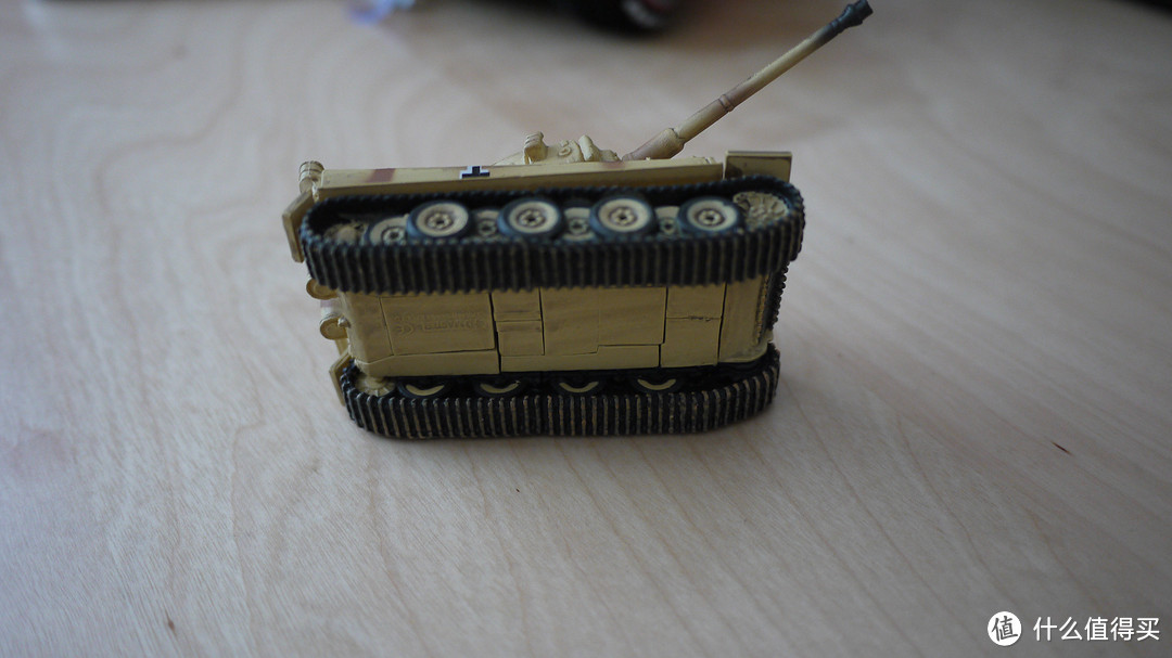 迷你版 4D MASTER 军事仿真拼装模型 二战德国虎式坦克(沙漠迷彩) 26322