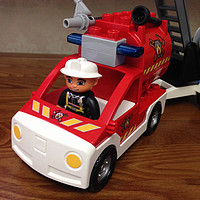 LEGO 乐高 得宝主题拼砌系列 消防局 6168+达斯·维达钥匙扣