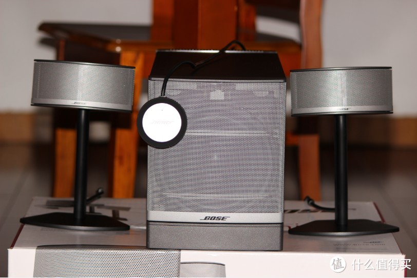 小清新音响系统—bose companion5 多媒体音箱