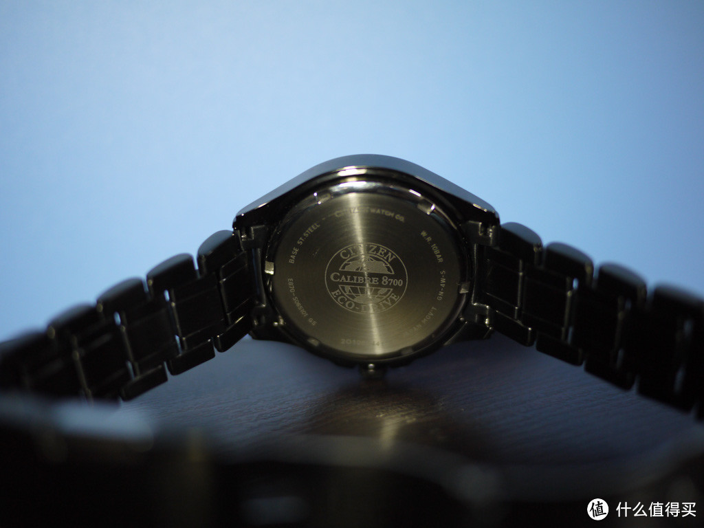 DS的第一块手表：Citizen 西铁城 Calibre8700  BL8097-52E 男款 光动能腕表