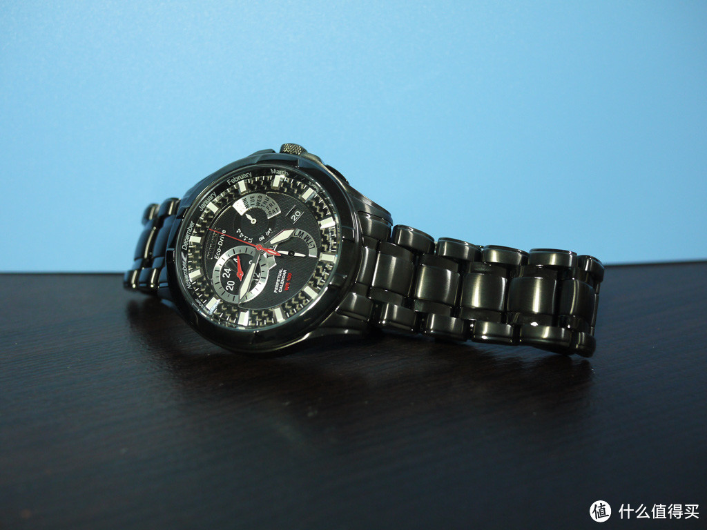 DS的第一块手表：Citizen 西铁城 Calibre8700  BL8097-52E 男款 光动能腕表